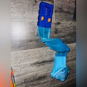 Blue Shark Dinosaur Hot Wheels Track Playset